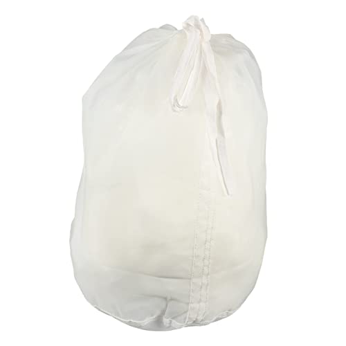 UTHCLO Bolsa De Filtro De Malla Fina De Nylon con Cordón para Leche De Frutos Secos Café Vino y Reutilizable y Resistente para Colar Jugos y Bebidas
