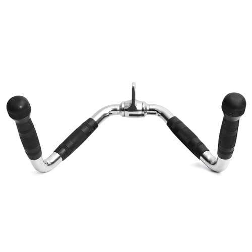 plzzree LAT - Barra per tricipiti per tricipiti LAT per allenamento della forza, barra di fissaggio per macchina con cavi multi-ginnico