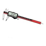 Calibro digitale ad alta precisione, ampio display LCD, strumento di misurazione in acciaio inox, ricarica USB, multi-modalità per edilizia e uso industriale, design (200 mm)