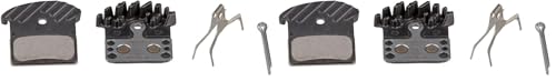 Shimano J04C Ice-Tech - Plaquettes de Frein - métal Gris 2016 plaquette Frein VTT (Lot de 2)