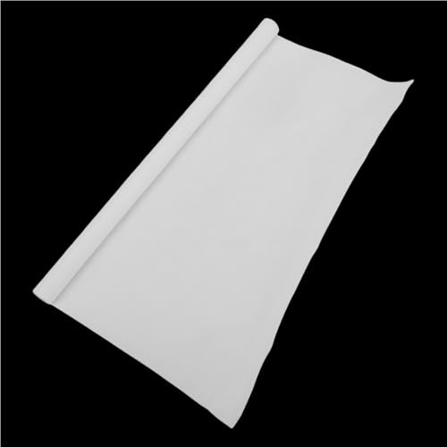 LLZZQQF 1meter Ultra-Thin PTFE Film Sheet Plastic Membrane, Width 30cm Thickness 0.1mm Film Plate for Industry 1pc