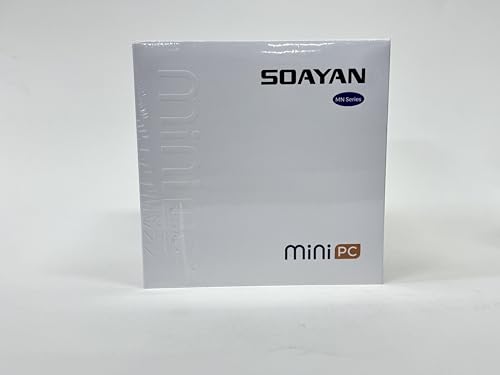 SOAYAN N2 Mini PC, Alder Lake-N150, 16GB DDR4 RAM 500GB SSD Mini Computer, Fixed PC Mini Support WIFI6, BT5.2, 2 HD, 4 USB3.2, 4k Dual Display - Image 10