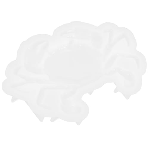 DEARMAMY Molde de Silicona para Manualidades DIY Forma de Cangrejo, Molde Reutilizable y Antiadherente para Colgantes de Animales, Flexible y Fácil de Limpiar, Adecuado para Joyería