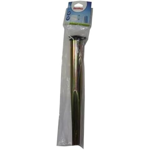 Metaltex Lawn Ground Spike for Rotary Airer Washing Lines, Steel, Gold, 40 x 4 cm Cover