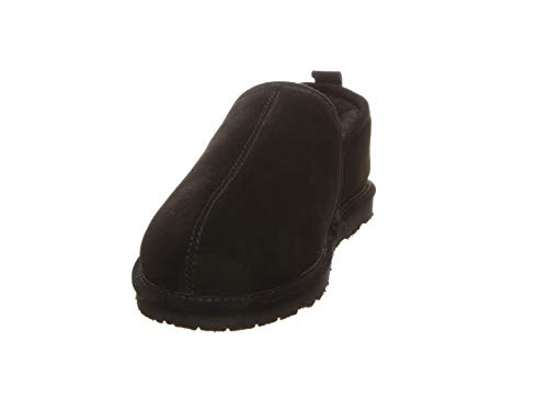 Image of BEARPAW Bear Paws Men's Comfortable Sheepskin Slipper with Supportive Suede Upper - Maddox