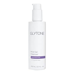 Glytone Mild Gel Cleanser – Exfoliating Face Wash for Normal to Combination Skin – With 4.7% Pure Glycolic Acid – Vegan & Fragrance-Free