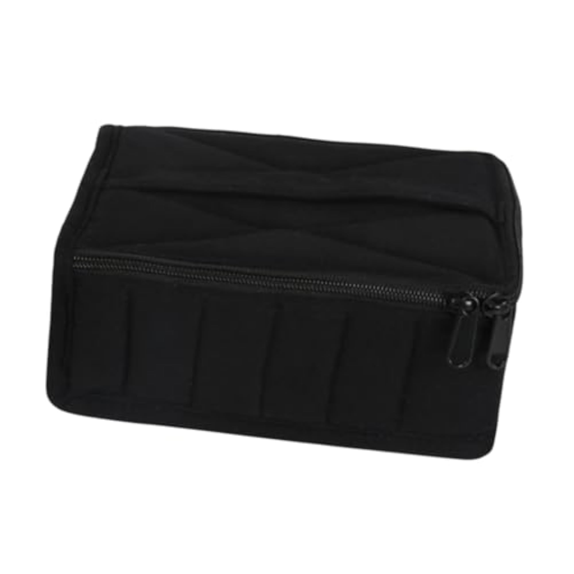 Essential Oil Case Dustproof Organizer Bag 30 Grids, Black
