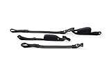 SW-MOTECH ROK straps 2 verstellbare Spanngurte. Schwarz. 310-1060 mm