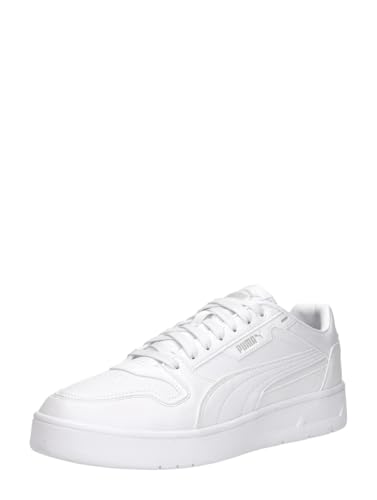 Puma Unisex Court Classic Street Sneaker, Puma Weiß, Puma/Weiß, kühles Dunkelgrau, 36 EU – Ansicht 4