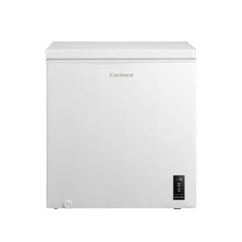 Corberó – Arcón Congelador | CCHM1006M | 85x55x52 cm | Capacidad 99L | Sistema Dual | Súper Congelación | Control con Display | 1 Cesta | Color Blanco