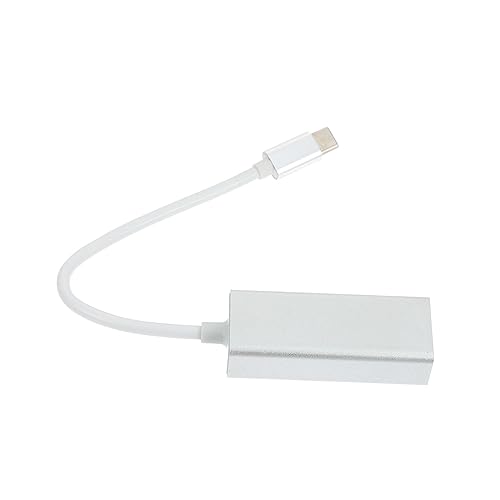 Tofficu 2pcs USB-c to Ethernet Adapter Network Adapter for Laptops Tablets and Driver Compact Design for Fast Connectivity for Streaming and Downloading