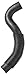 Dayco - 73034 - Dayco Radiator Coolant Hose P/N:73034