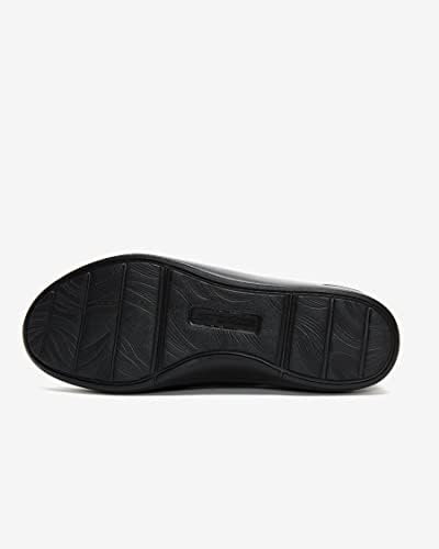 Skechers Women's Arch FIT Uplift-Sweet Sophistication Ballet Flat, Black/Black, 6.5 | Image 3