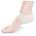 LALADEFIEE 3 Pairs Silicone Heel Protectors Moisturizing Gel Socks for Heel Pain Relief and Callus Prevention Anti-Crack Foot Care for All-Day Comfort and Support