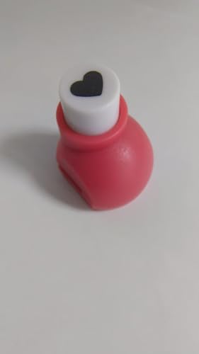 ハートホールパンチ、ミニホールパンチシェイプ、クラフト用ハートペーパーパンチ、スクラップブック用シングルホールパンチャー、ハートクラフトパンチ、ネイルアート用スモールシェイプパンチャー