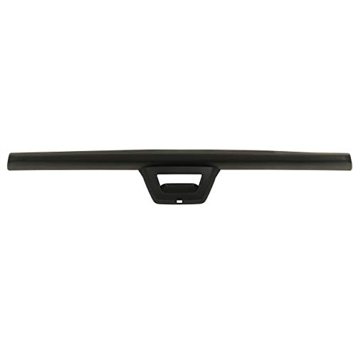 IAMAUTO 37782 Tailgate Cap Top Molding Lift Gate Trim Spoiler (with Camera Hole) Textured Black for 2007 2008 2009 2010 2011 2012 2013 Chevrolet Avalanche and Cadillac Escalade EXT