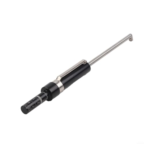 Calibrador de Espesor para Pastillas de Freno para Autos - Medición Precisa del Desgaste sin Retirar las Ruedas - Diseño con Sonda Delgada para Frenos de Disco - Negro ABS y Acero, 13,5 cm miniatura 6