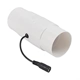 Options de taille compacte : plusieurs choix de diamètre de conduit permettent une installation de ventilation dans la salle de bain, la cuisine ou le jardinage intérieur