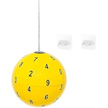Balls for Hand-Eye Coordination and Visual Training 1 Colors 9 cm Diameter Stereo Visual Training 1pcs 1,Yellow