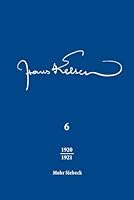 Hans Kelsen Werke: Band 6: Veroffentlichte Schriften 1920-1921 3161499867 Book Cover