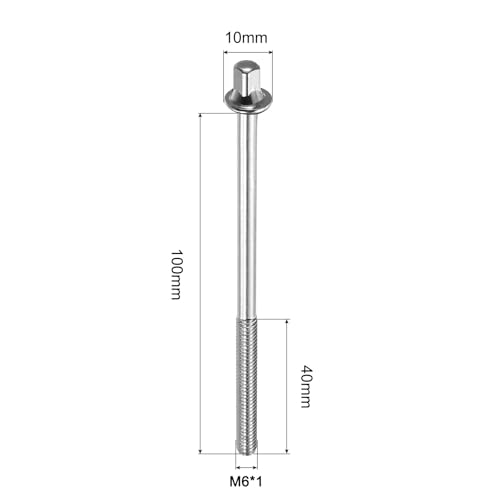 Varilla Tensa para Bombo M6x100mm 6 piezas miniatura 2