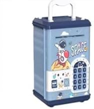 حصالة بيجي بتصميم رجل فضاء/بصمة وكلمة مرور مع صوت وضوء من بيري تويز