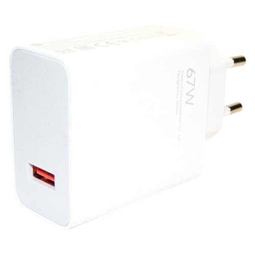 Carregador Turbo 67w Compatível com Xiaomi Mi POCO F5 Pro X3 X4 X5 e Outras Marcas + Cabo Tipo C