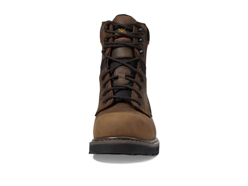 Thorogood Job-Site Series 8" Composite Safety Toe Waterproof Leather Work Boots for Men with Slip-Resistant Outsole2