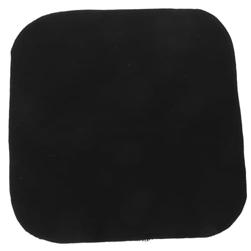 NAMOARLY Welding Blanket Fur Blanket Fireproof Mat for Soldering Campfire Blanket Soldering Mat Soldering Protection Blanket Fireproof Mat for Welding Fire Mat Polyester Fiber Black