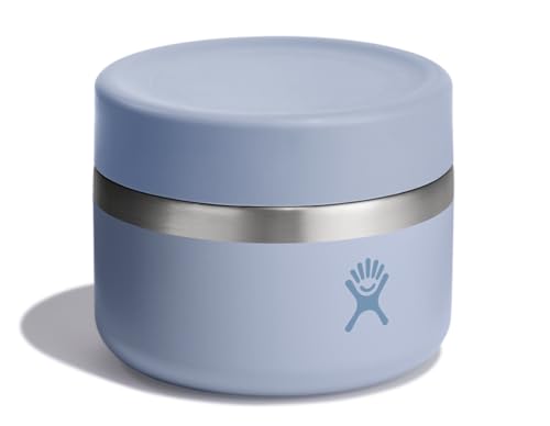 Image of Hydro Flask Food Jar - Insulated Stainless Steel, Snack Travel Container for Hot Food, Lunch, & Soup 12 Oz Surf Blue