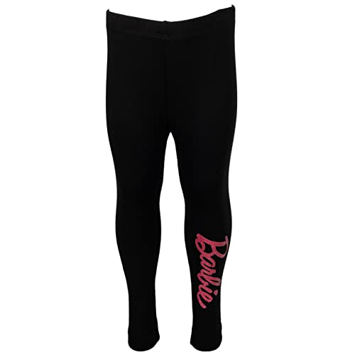 Barbie Toddler Girls' 2-Piece Hoodie and Leggings Set Rose Pink Black 2T - image 4