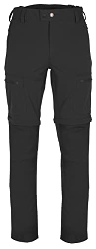 Pinewood Finnveden Hybrid Zip Off Stretch Hose für Herren. Für Outdooraktivitäten wie Wandern, Trekking, Jagd, Hundesport (C48, 400 Black)