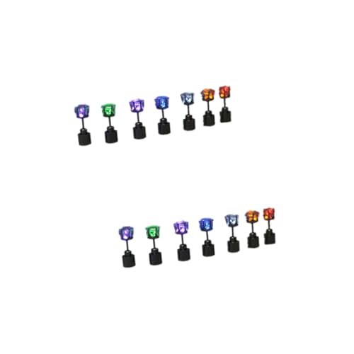 Boucles d'oreilles LED glowright anti-allergie pour briller en soirée