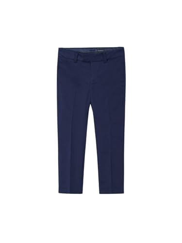 Mayoral Slim Suiting Pants for Boys Navy