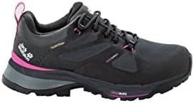 Jack Wolfskin Women's Force Striker Texapore Low Hiking Shoe Boot, Phantom/Pink, 9 | Image 2
