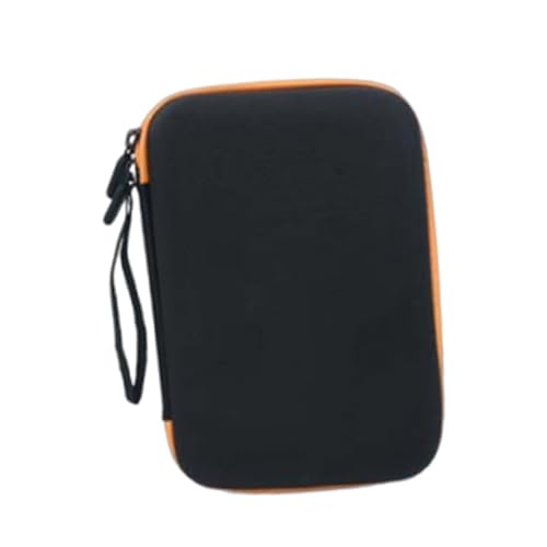 KiBcsLic Shaft Case Steel or Soft Set Professional EVA Hard Case Carrying Storage, Orange