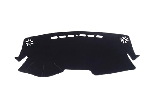 Tapis de tableau de bord Toyota CHR 2016-2024 antidérapant noir conduite à droite