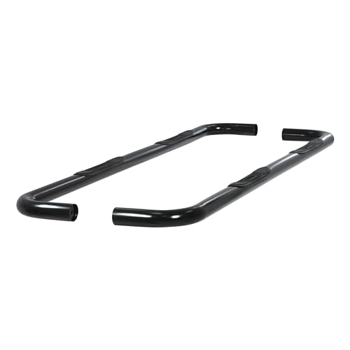 ARIES 205030 3-Inch Round Black Steel Nerf Bars, No-Drill, Fits Select Dodge, Ram 2500, 3500