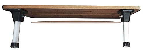 LINGAZ Multipurpose Laptop Stand,Foldable Laptop Table, Study Table, Cooling Pad,Foldable and Portable/Ergonomic & Rounded Edges/Non-Slip Legs... - Image 4