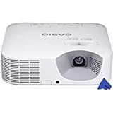 Casio XJ-F210WN LED WXGA Projector with wi-fi + PSC Lens Cloth (3,500 Lumens)