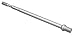 Milwaukee 48-03-3565 18-Inch Spline Thick Core Bit Adapter for 1 1/2-Inch to 6-Inch Bits