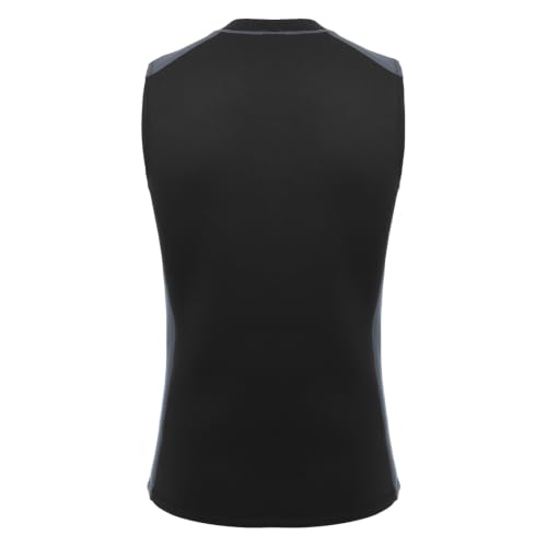 Jhaoyu Chaleco Hombre Traje de Neopreno para Natación, Snorkeling y Buceo con Cremallera Frontal miniatura 5