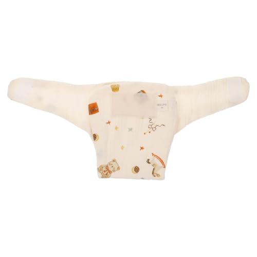 iplusmile Pantalones de Pañal de Algodón para Bebés Reutilizables y Lavables Ajustables para Recién Nacidos Diseño de Dibujos Animados Absorbentes y Cómodos de Entrenamiento para Niñas