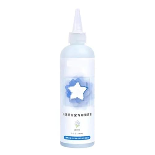 Solución limpiadora de suelos 230 ml compatible con los accesorios de la máquina limpiadora de ventanas ECOVACS W1S W1 W2 PRO. Líquido limpiador especial.
