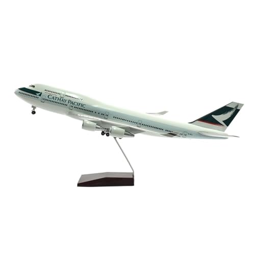 Modelo de avión Boeing 747 Cathay Pacific escala 1:160 de resina que no se deforma