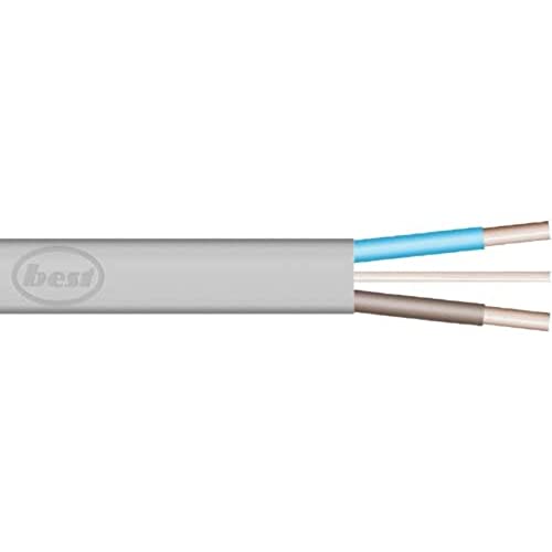 Bulk Hardware BH01434 Cavo Piatto a Doppino e