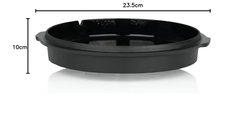 BBQ-Toro Dutch Oven Série émail | émaillé | casserole en fonte | cocotte avec lève-couvercle, casserole en fonte, casserole à feu, casserole (DO45E - 4,2 litres, casserole avec pieds) – Image 8