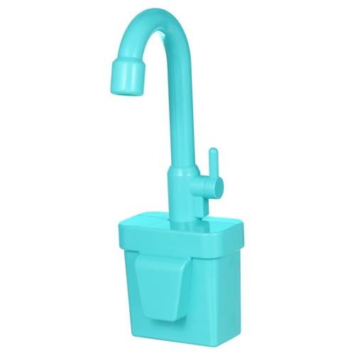 CIYODO Juguete Grifo Giratorio para Fregadero Infantil con Agua Realista Accesorio de Cocina de Plástico para Imitación y Desarrollo Educativo