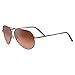 Serengeti - Medium Aviator, Henna, Mineral Non Polarized Drivers Gradient Cat 2 to 3, Medium, Sunglasses, Unisex, Adult