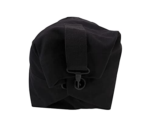 Black GI Style Double Strap Duffle Bag